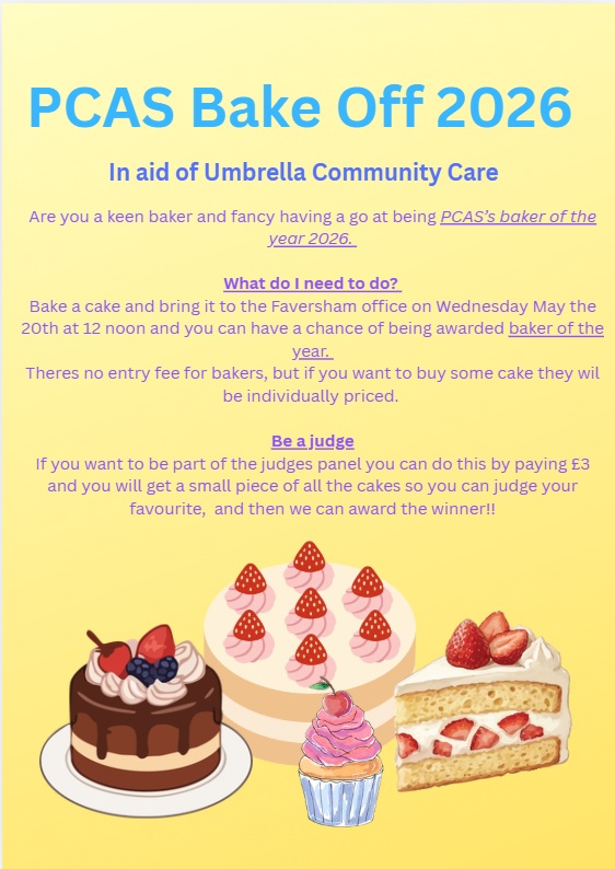 PCAS Bake Off