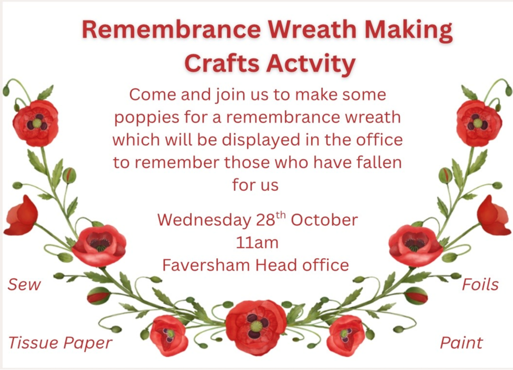 Remembrance Wreath Making - Craft Activity